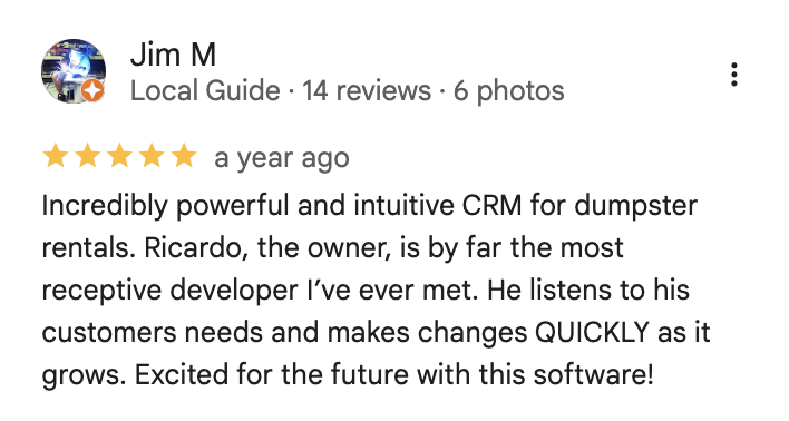 iCans customer review screenshot 33 from Google or Facebook